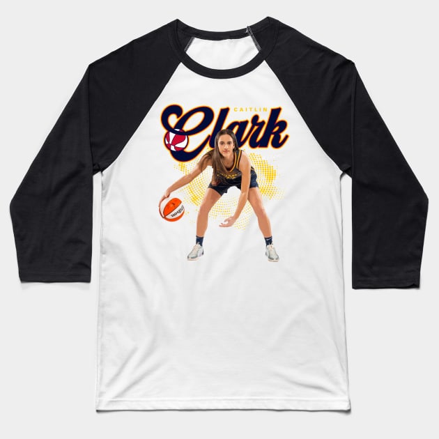 Caitlin Clark Baseball T-Shirt by Juantamad